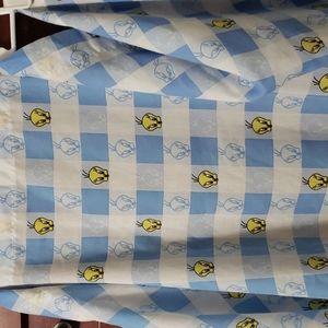 1998 Tweety twin size flat sheet